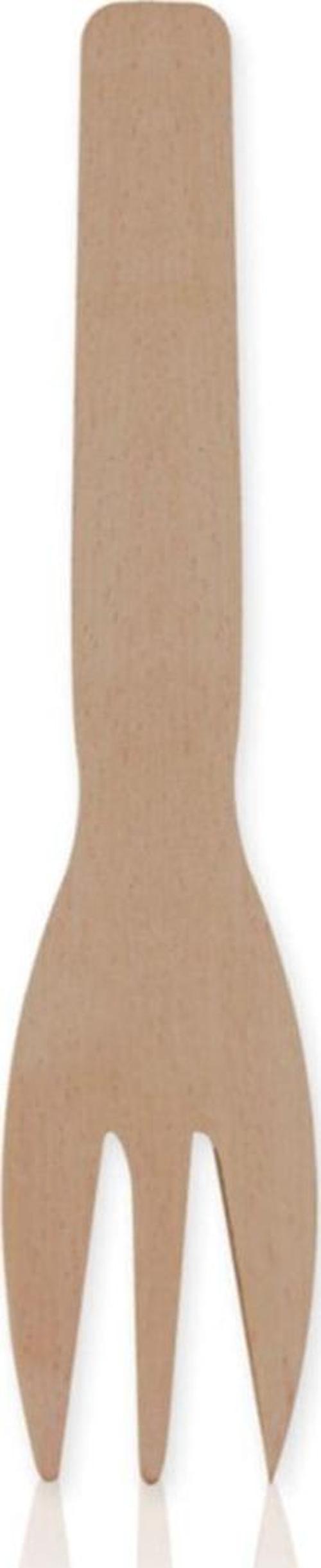 Büyük Ahşap Çatal 30 cm