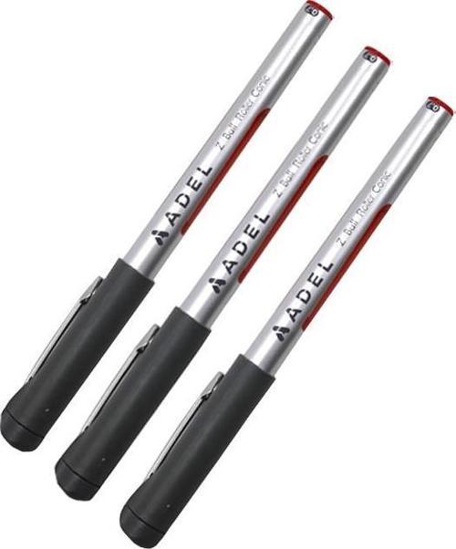 Z Ball Konik Roller Kalem Kırmızı 3 Adet