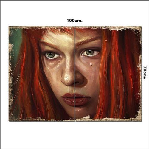 Ahşap Tablo Beşinci Element 70*100Cm