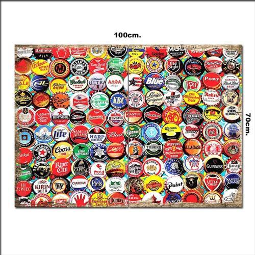 Ahşap Tablo Bira Kapakları 70*100Cm