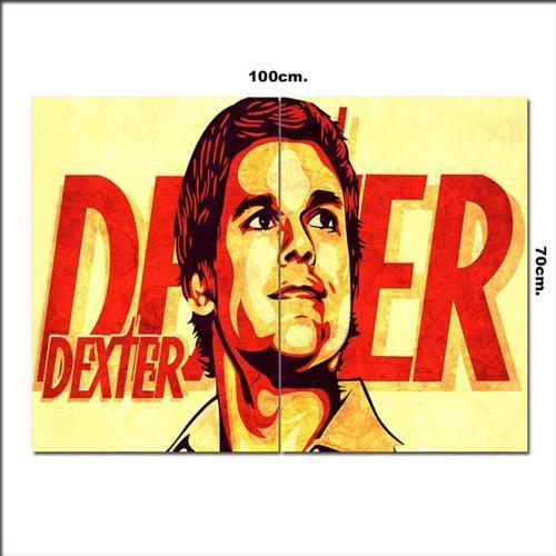 Ahşap Tablo Dexter Dizi Afişi 70*100Cm