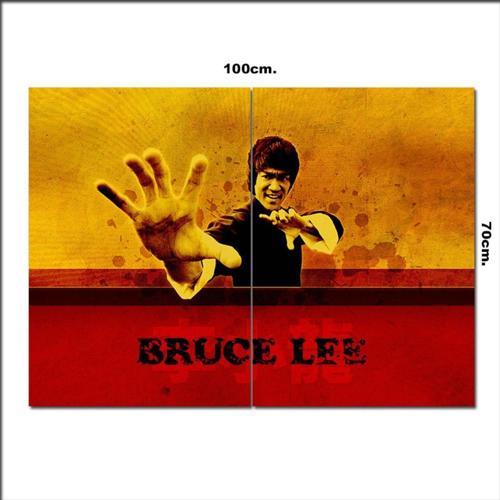 Ahşap Tablo Bruce Lee Poster 70*100Cm