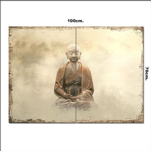 Ahşap Tablo Buda 70*100Cm