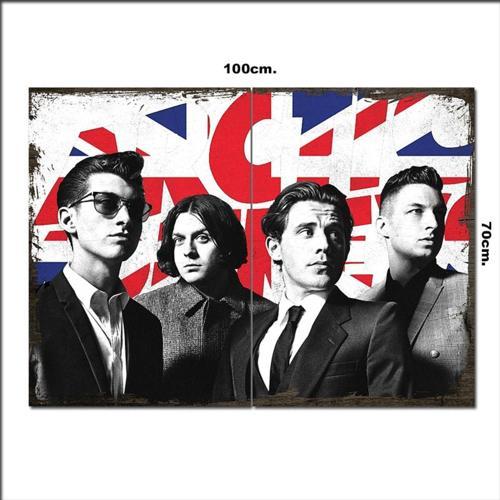 Ahşap Tablo Arctic Monkeys Görseli 70*100Cm