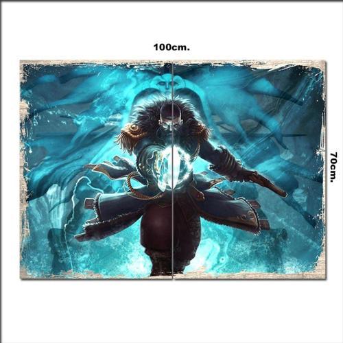 Ahşap Tablo Dota 2 70*100Cm