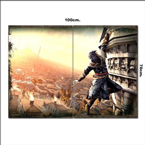 Ahşap Tablo Assassin'S Creed 70*100Cm