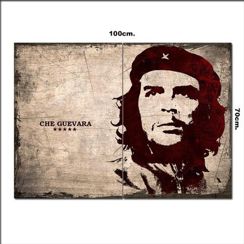 Ahşap Tablo Che Guevara Baskılı 70*100Cm