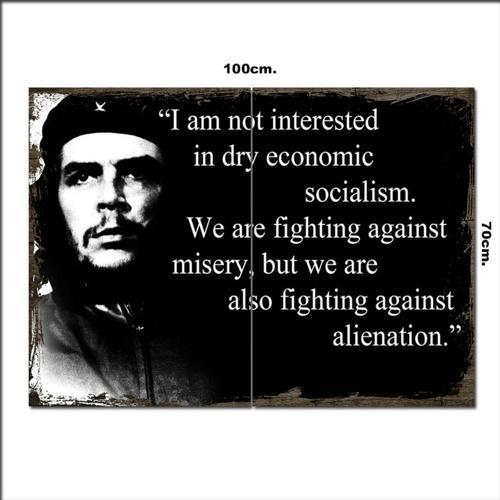 Ahşap Tablo Ernesto Che Guevara 70*100Cm