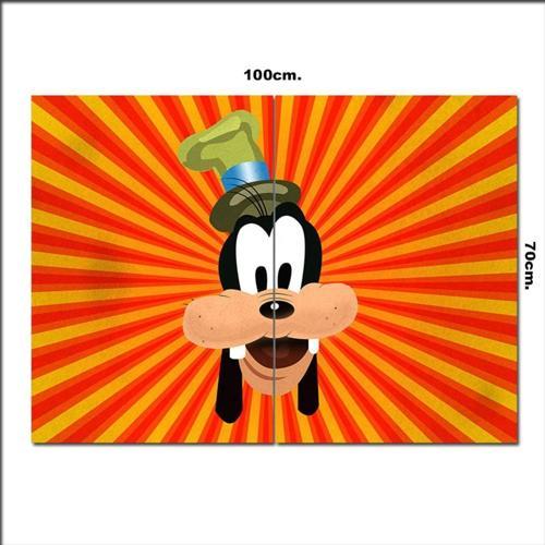 Ahşap Tablo Goofy Disney 70*100Cm