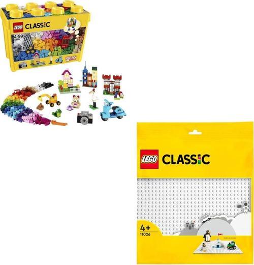 Classic Large Creative Brick Box-Beyaz Plaka 10698