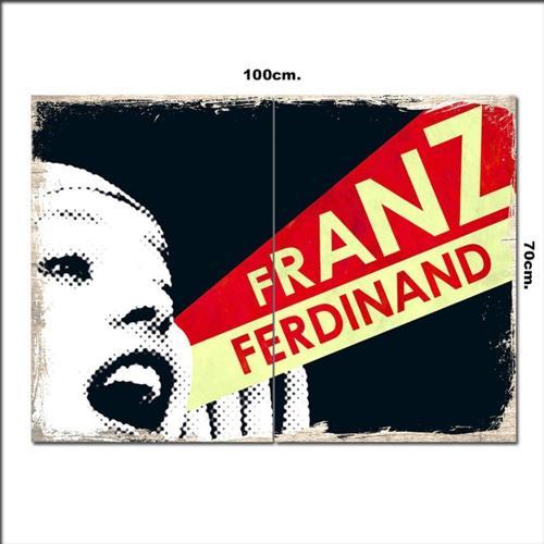 Ahşap Tablo Franz Ferdinand Album Afişi 70*100Cm