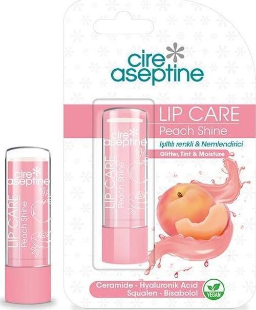 Lip Care Peach Shine Renkli Dudak Bakım Kremi 4,5 G