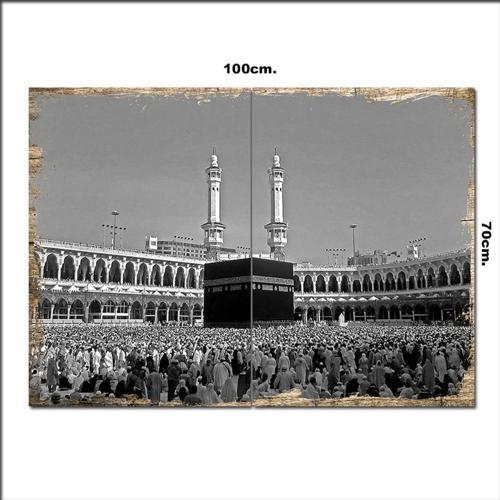 Ahşap Tablo Kabe 70*100Cm
