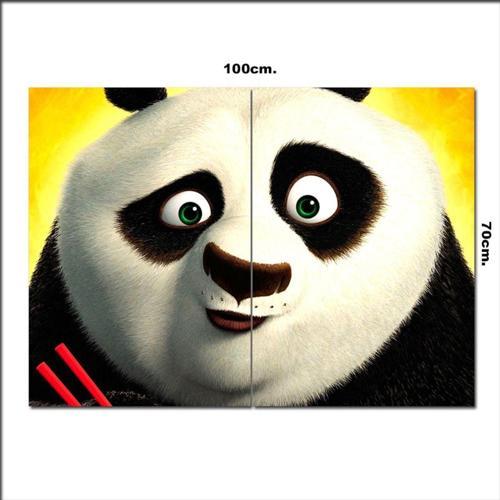 Ahşap Tablo Kung Fu Panda 70*100Cm