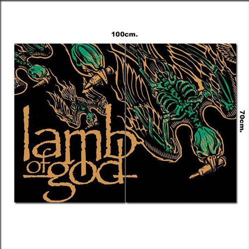 Ahşap Tablo Lamb Of God Afiş 70*100Cm
