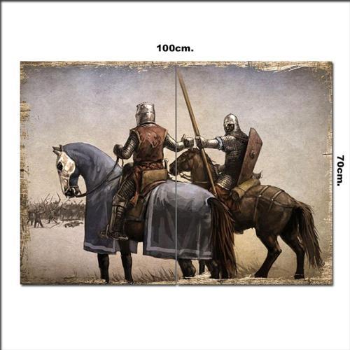 Ahşap Tablo Mount And Blade Warband 70*100Cm