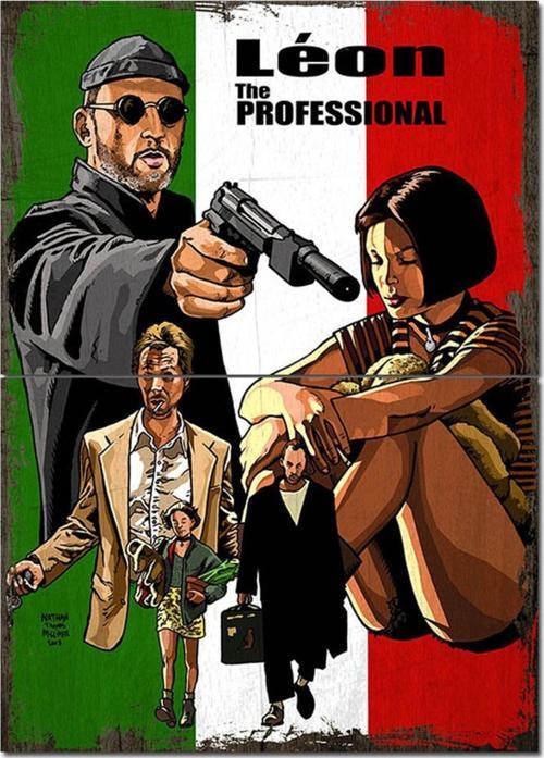 Ahşap Tablo Leon The Professionel Modern Mdf Tablo