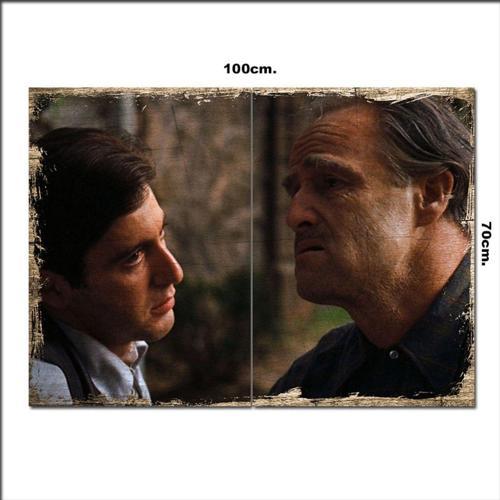 Ahşap Tablo Thegod Father Baba 70*100Cm
