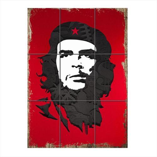 Ernesto Che Guevara 9 Parça Puzzle Tablo