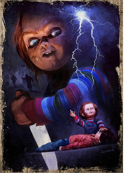 Chucky Dekoratif Mdf Tablo