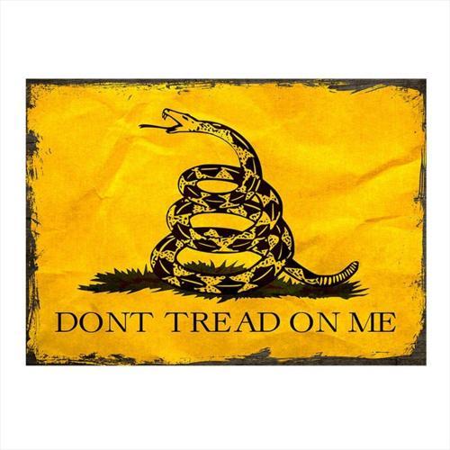 Ahşap Tablo Metalica Don'T Tread On Me