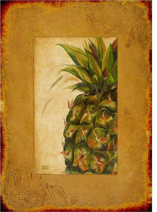 Ananas Art Mdf Tablo