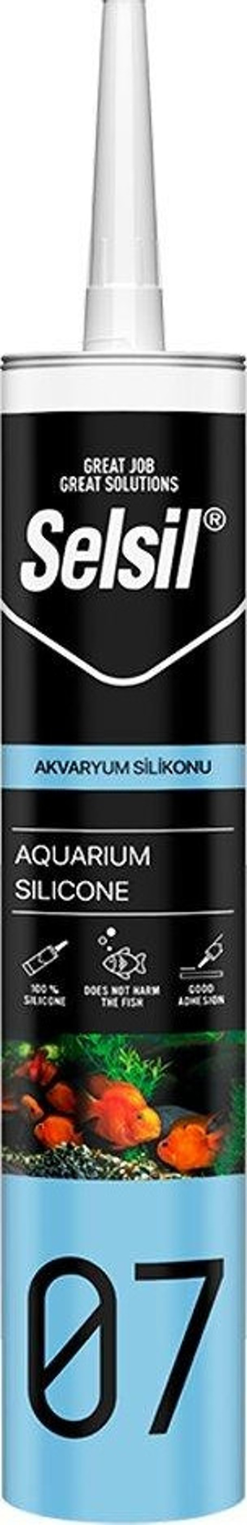 SELSİL 05 MUTFAK VE BANYO SİLİKONU ŞEFFAF 280ML (3877)