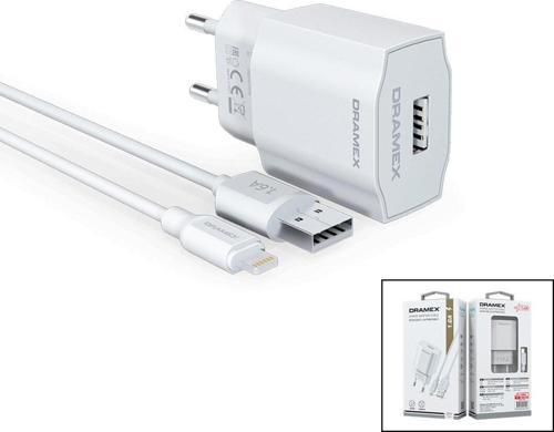 İPHONE - LIGHTNING USB SET EV ŞARJ ALETİ 1.6A (3877)