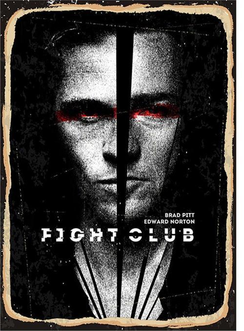 Fight Club Dekoratif Mdf Tablo