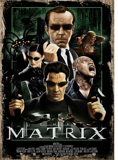 Matrix Dekoratif Ahşap Tablo