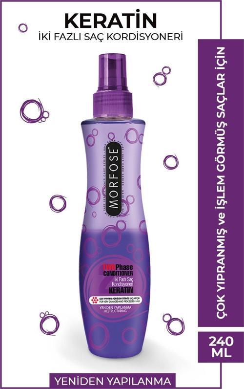 Çift Fazlı Fön Suyu Keratin 240 ml