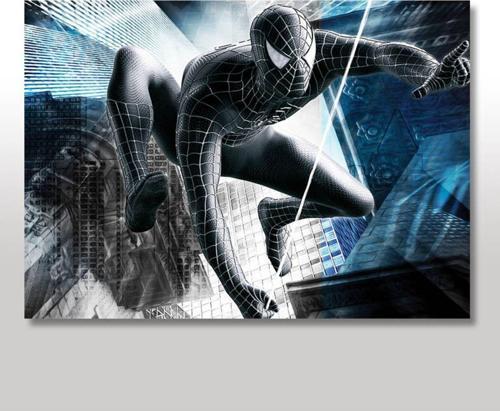 Ahşap Tablo Spiderman Görseli