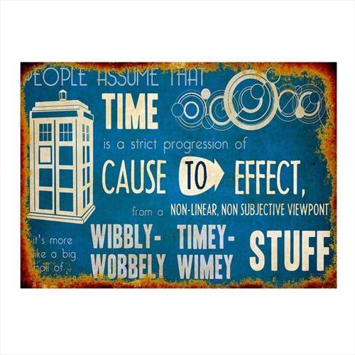 Doctor Who Desenli Mdf Tablo 50Cm X 70Cm