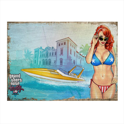 Gta Mdf Poster 50Cm X 70Cm