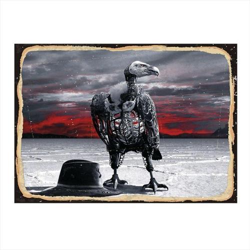 Korkunç Akbaba Hediyelik Ahşap Tablo 50Cm X 70Cm