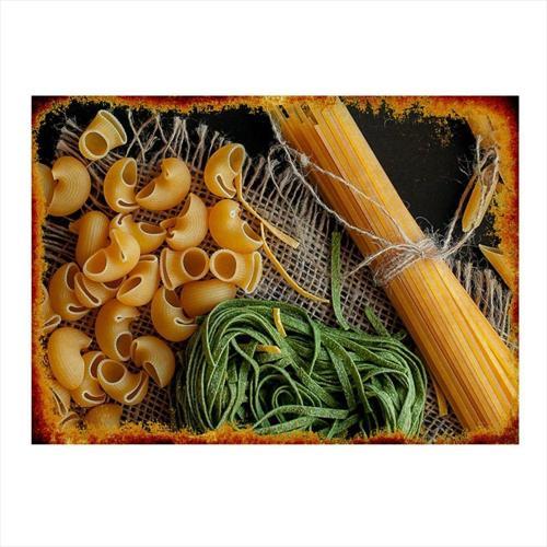 Makarna Tarifi Dekoratif Mdf Tablo 50Cm X 70Cm