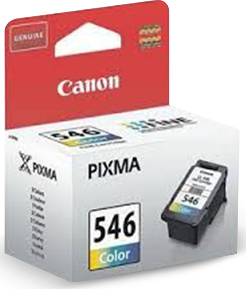 Canon CL-546 Renkli Orijinal Kartuş (Bitmeyen kartuşa uyumlu delik ve hazır) - MG2450/ MG2550/ MG245