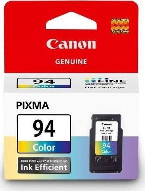 Canon CL-94 Renkli E514 Orijinal Kartuş (Bitmeyen kartuşa uyumlu delik ve hazır)
