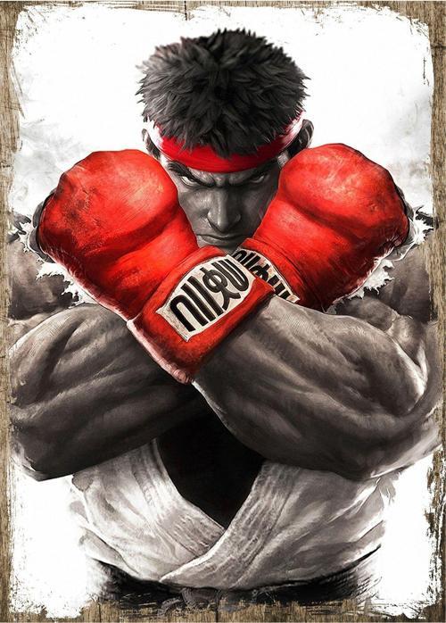 Sokak Dövüşü Ryu Tasarım Tablo