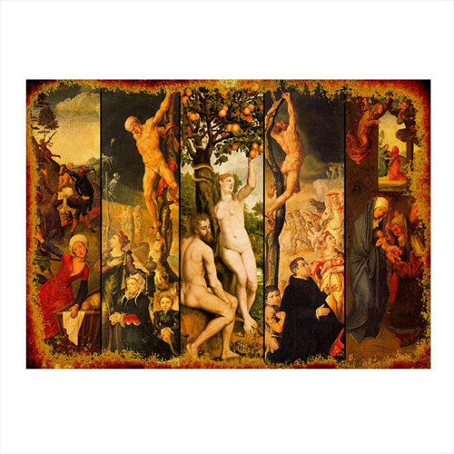 Ortaçağ Mdf Tablo 50Cm X 70Cm