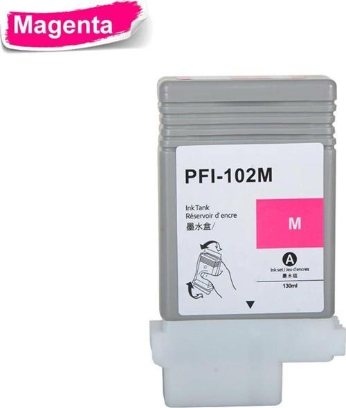 Canon PFI-102M/0897B001 MG Kırmızı Muadil Kartuş