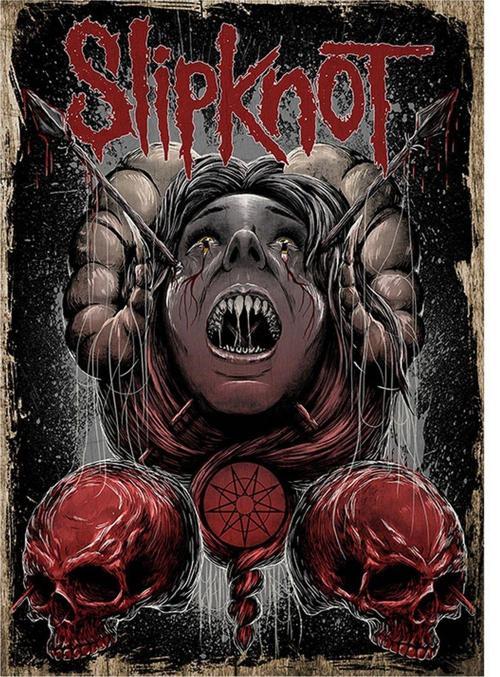 Slipknot Art Mdf Poster