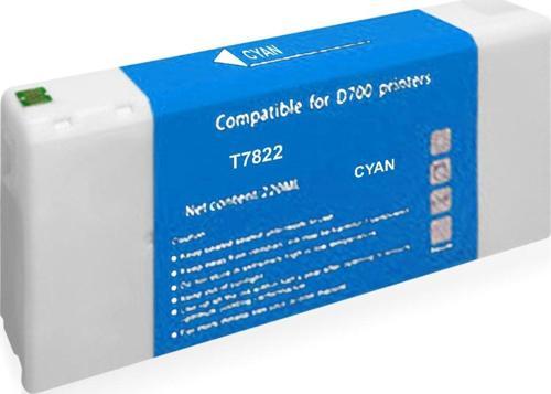Epson T7822 Surelab SL- D700 Uyumlu Mavi Kartuş
