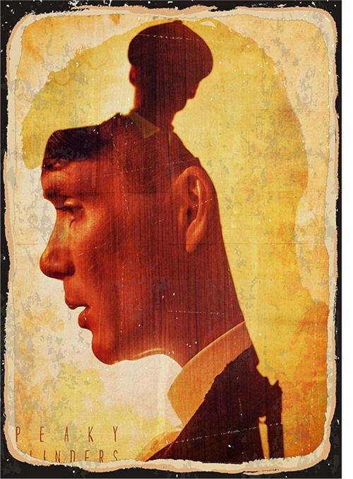 Thomas Shelby Art Mdf Poster