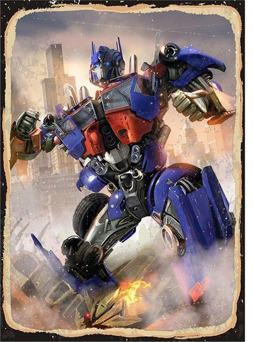 Transformers Art Mdf Poster