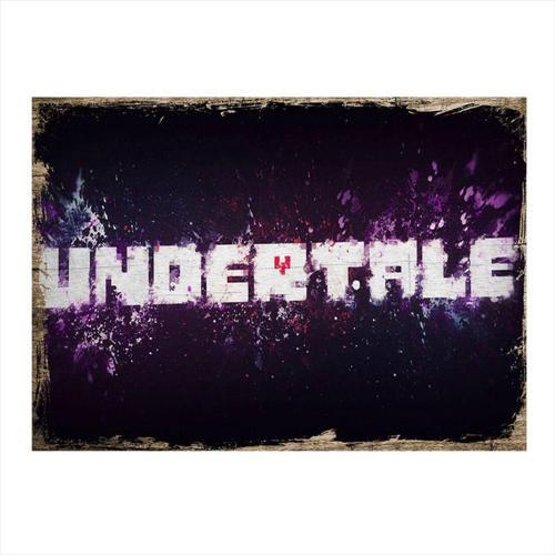 Undertale Mdf Tablo 50Cm X 70Cm