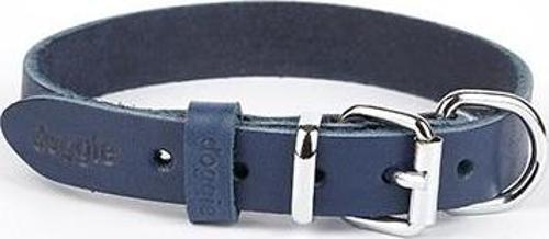 Deri El Yapımı Köpek Boyun Tasması 2x30-35 cm Mavi