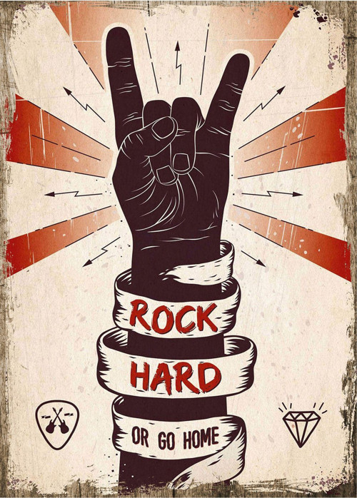 Hard Rock Mdf Tablo