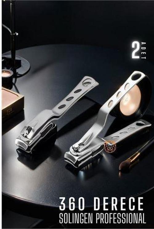360 Derece Tırnak Makası 2 ADET Solingen Profesyonel 718177