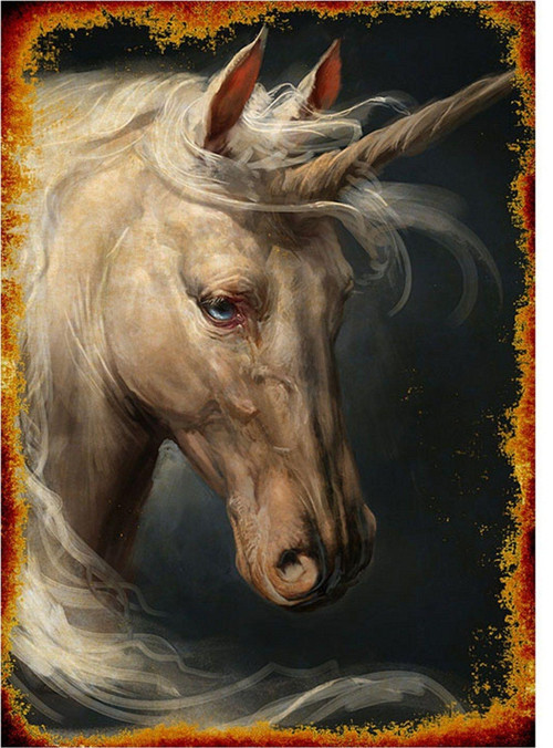 Unicorn Hediyelik Mdf Tablo